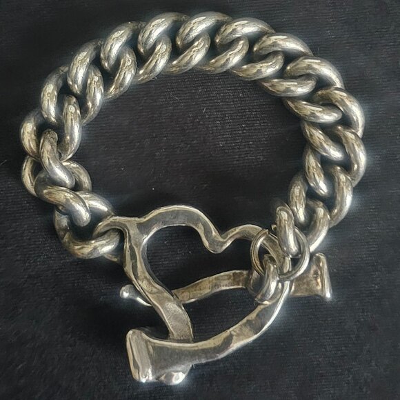 Authentic Uno de 50 Solid Sterling Silver Bracelet. - Picture 7 of 9